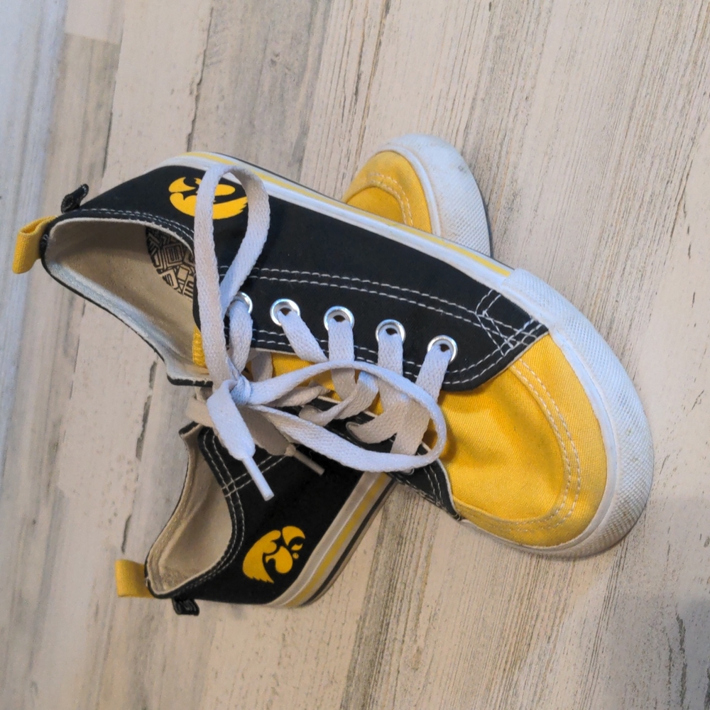 Iowa Hawkeye Skicks canvas shoes